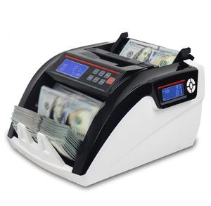 5800D UV/MG écran LCD multi-devises compteur de billets détection de trésorerie (USD/EUR/IQD/TRY) 900 pièces/Min 300 pièces capacité de trémie - Product Image 2
