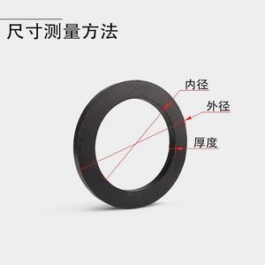 Joint d'étanchéité pour connecteur rapide, résistant à l'huile, anneau en caoutchouc de 1 à 4 pouces, adaptateur femelle et connecteurs avec joint d'étanchéité - Product Image 4