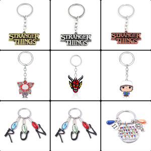 <span class=keywords><strong>Llavero</strong></span> de Metal Esmaltado de la Serie de Terror <span class=keywords><strong>Stranger</strong></span> <span class=keywords><strong>Things</strong></span>, Producto Más Vendido, Precio de Fábrica al por Mayor - Product Image 3