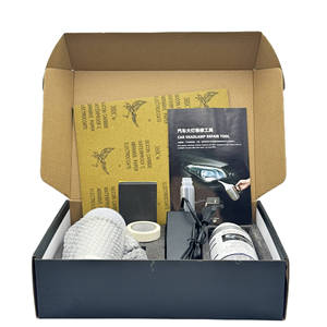 Kit de réparation de phares de voiture avec liquide de polissage et outils pour la restauration des phares - Product Image 4