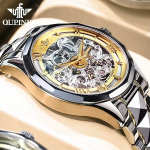 Reloj de Pulsera OUPINKE 3168 para Hombre, Mecánico, de Lujo, Automático, con Cristal de Zafiro, Resistente al Agua, con Correa de Acero de Tungsteno - Product Image 6