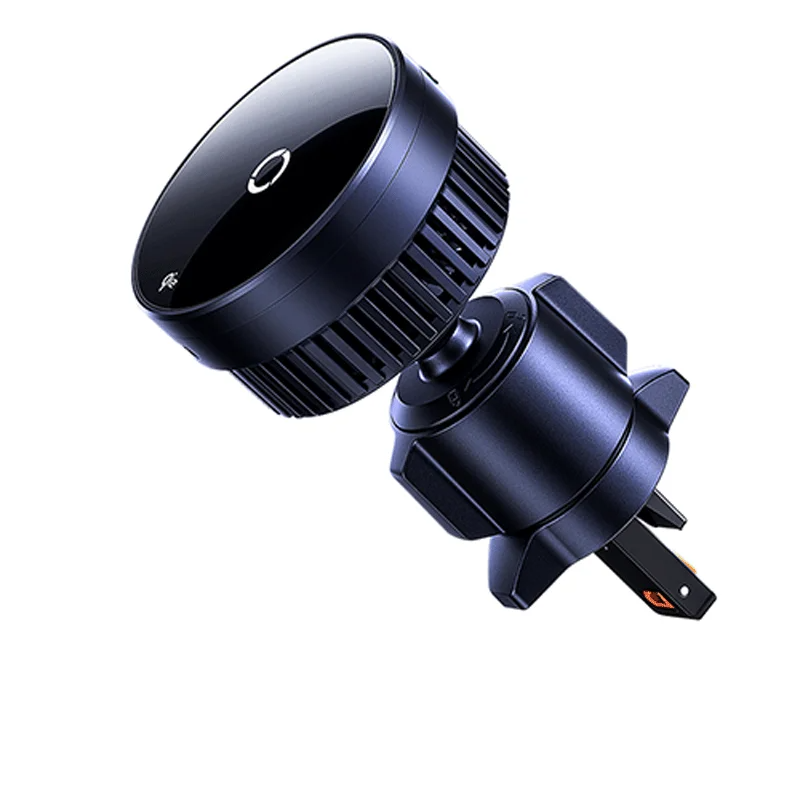 Support Chargeur Voiture Magnétique 15W Pour IPhone 12/Pro/Max - Charge Sans Fil