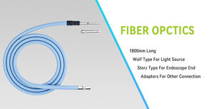 Pantalla de fuente de luz LED de 2,1 pulgadas con cable de fibra óptica Equipo de diagnóstico veterinario para clínicas médicas - Product Image 2