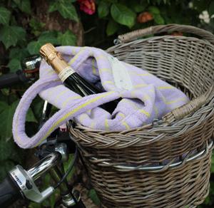 100% pamuk Tote çanta Terry şerit havlu plaj çantası için kare ve dikdörtgen şekli plaj seyahat için bez plaj çantası - Product Image 5