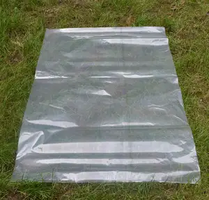 Saco de plástico transparente para embalagem, 46*50 polegadas, saco plástico