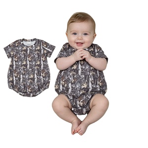 RTS Boutique Little Brother Ropa de Bebé, Pelele de Burbuja para Niños Pequeños con Diseño de Ramas de Caza, Pijama, Body para Recién Nacidos Niños - Product Image 1