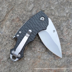 Cuchillo Plegable Portátil de Acero Inoxidable para Camping, Hoja Serrada, Garantía de 3 Años, Multifuncional, Autodefensa, EDC, DIY, OEM - Product Image 5