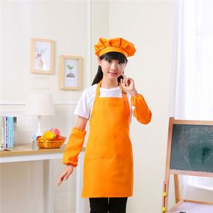 Conjunto de Gorro y Delantal de Cocina para Niñas, Ajustable, Colorido, Talla Infantil, Diseño Lindo - Product Image 6