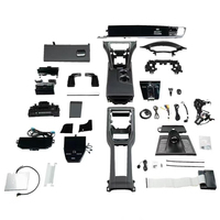 YU GUANG pour Porsche Panamera 970 à 971, kit intérieur 13 pièces avec double écran, tableau de bord, console centrale et levier de vitesses, compatible LHD et RHD, pièce auto
