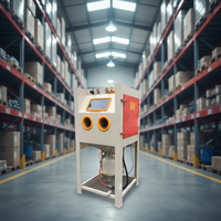 Machine de sablage pour l'industrie de la fonderie de précision, pour le nettoyage des coques et le traitement des surfaces de fonderie