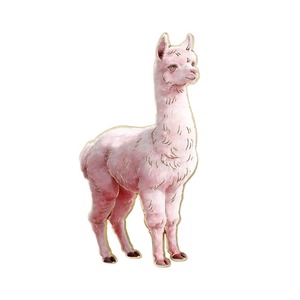 Lindos broches de esmalte de alpaca y <span class=keywords><strong>llama</strong></span>, broches de solapa de animales, decoración para mochilas y ropa, regalo de joyería - Product Image 4