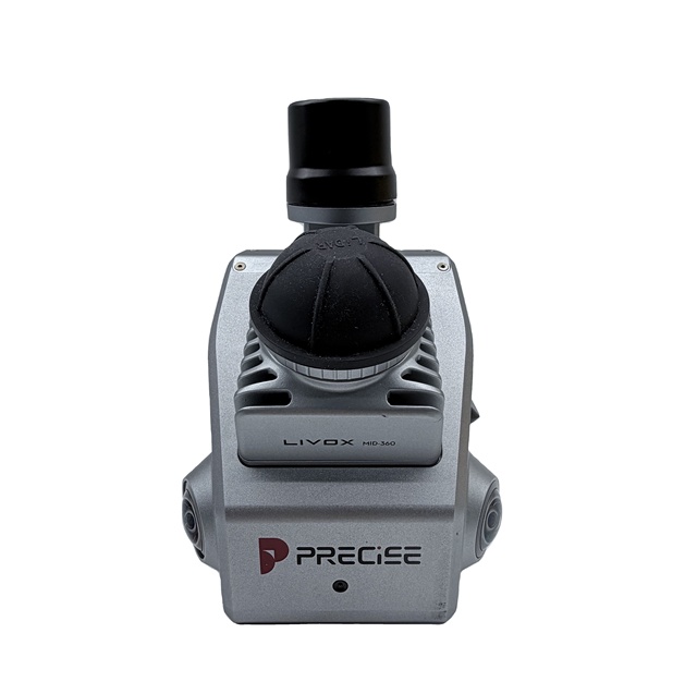 PRECISE S2 Handheld 3D LiDAR Scanner 360° Full FOV SLAM Scanner with Dual 1-inch Cameras for BIM Digital Twin Indoor Survey
