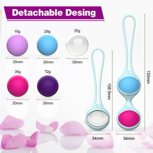 Juguetes Sexuales de Alta Calidad, Bolas Kegel <span class=keywords><strong>Super</strong></span> Cherry, Ejercicios para Fortalecer, Juguetes para Mujeres - Product Image 2