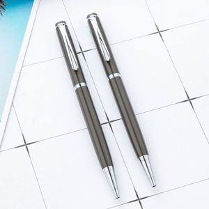 1.0Mm Business Metal Student Writing Gift Promotional With Engraved Logo Twist-Action Ballpoint <b>Pen</b> - Product Image 4