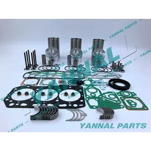 Kit de reconstrucción de reacondicionamiento de motor 3TNV88 para John Deere 27D 35D 35G 3032E 3320 3033R