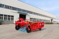 HONGZHU Récolteuse de pommes de terre, riz et maïs à fixation tracteur, avec pelle en acier et convoyeur, pour l'agriculture intensive (Garantie 1 an)