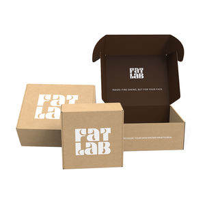 Boîtes d'expédition <span class=keywords><strong>de</strong></span> dossiers personnalisées écologiques avec laminage mat et logo personnalisé - Product Image 1