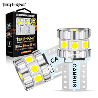 Ampoule LED CANBUS T10 pour voiture, couleurs blanc, jaune, rose au choix, excellent rapport qualité-prix, pour clignotants, freinage, marche arrière