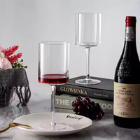 Vente en gros Verres à vin en cristal de qualité supérieure Tasses à gobelet élégantes à longue tige pour vin rouge/blanc et champagne