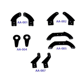 Plaque d'angle de gouvernail de direction, culbuteur, joint de tige de poussée, feuille d'isolation en fibre de carbone, accessoires d'<span class=keywords><strong>avion</strong></span> - Product Image 1