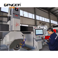 Scie à pont CNC 5 axes à 45 degrés pour granit, machine de découpe de pierre à biseau, moteur haute productivité pour la sculpture et le chanfreinage du marbre