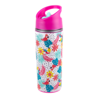 Bouteille d'eau écologique sans BPA en plastique PP avec logo personnalisé, type paille rabattable, pour vélo d'enfant, sport et camping – Meilleure vente