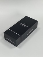 Boîte cadeau magnétique rigide noire de luxe avec logo personnalisé et insert en mousse pour flacon de parfum, diffuseur à bâtonnets, huile essentielle, flacon en verre