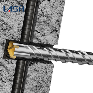 Broca de Alvenaria com Cabeça Cruzada Estável e Potente de 6-32mm para Perfuração em Paredes de Cimento e Tijolos Vermelhos - Product Image 5