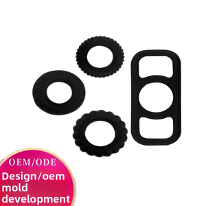 Ensemble d'anneaux de pénis filetés en silicone longue durée pour hommes produits de couple réglables à quatre délais pour la rétention de sperme - Product Image 1