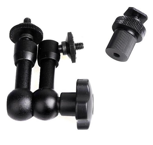 Xueren 7 Inch Magic Arm Adjustable Friction Articulating for DSLR Rig LCD Monitor LED Light Camera Accessories