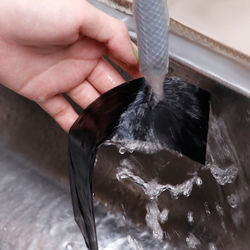 Autocollants universels de carrosserie, Film Nano imperméable à l'eau, utilisation répétée, 5D, Fiber de carbone noire, couverture de porte, fenêtre automobile, autocollant en vinyle - Product Image 3