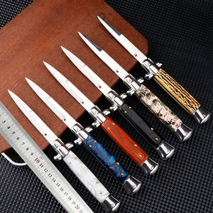 Commercio all'ingrosso italiano Mafia 10in Akc coltello in resina maniglia di sopravvivenza per salvataggio all'aperto coltello pieghevole supporto Logo personalizzato - Product Image 2