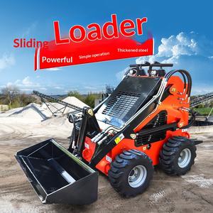 รถตักล้อยางอเนกประสงค์ขนาดเล็กแบบไฮดรอลิกสำหรับงานก่อสร้างในสวนผลไม้ - Product Image 1