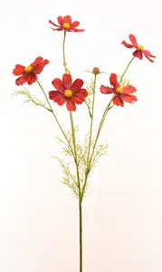 하이 퀄리티 폴리 에스테르 갈상 꽃 L78cm 단일 줄기 실크 꽃 가정 장식 인공 꽃