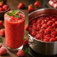 Graad A Halal IQF Diepvries Aardbeien Groothandel |   100% natuurlijke, verse, diepvries aardbeien voor jam & smoothies