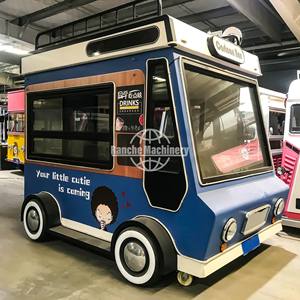 Camion de restauration mobile en acier inoxydable avec suivi GPS pour barbecues, café, burritos mexicains et snacks - Product Image 3