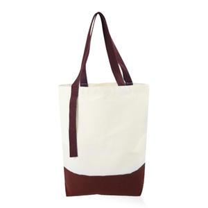 Bolso Tote de retales ecológico con logotipo personalizado, bolsa de lona de algodón para regalo de uso diario, cremallera, publicidad, promoción, compras - Product Image 2
