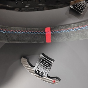 Volante Deportivo TY M Performance en Alcántara para <span class=keywords><strong>BMW</strong></span> X1 X2 X3 X4 X5 X3m X4m X5m G20 G22 G42 G30 G80 G82 F90 M2 M3 M4 <span class=keywords><strong>M5</strong></span> - Product Image 5