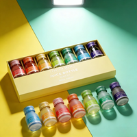 Bouteilles en verre transparent personnalisées de 30 ml, 60 ml, 100 ml, 120 ml, 150 ml pour jus de gingembre, shots énergétiques, compléments alimentaires avec bouchon à vis