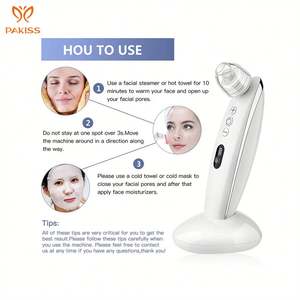 Nouveau Blackhead Remover Vacuum Instrument Camera Cleaner Pore Personal Care Beauty Product en couleur noire - Product Image 2