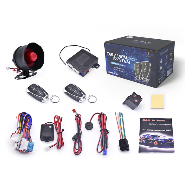 Universal  Anti-Hijacking Car Alarm System Shock Alarm Warning  Keyless Entry Security System for Car