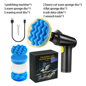 Pulidora de Autos Jouge de 6 Pulgadas, Recargable por USB, para Cuidado Automotriz - Product Image 1