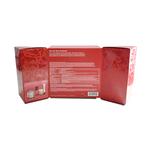 Cajas de Regalo de Cartón Rojo de Lujo en Oferta, con Dos Puertas Magnéticas, Forro de Esponja Personalizado para Festivales, con Inserto de Blíster UV - Product Image 5