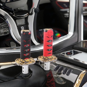 PUERXIN - Perilla de Cambio Universal de 10/15 cm con Diseño de Espada Samurai Katana, Accesorios para Automóviles JDM - Product Image 2