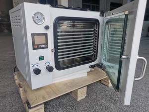 Horno de Secado al Vacío Digital de Laboratorio CHINCAN VO-16050, 1.9CF 50L RT~150°C, con Luz LED Integrada y 10 Estantes, Manija de Puerta de Acero Inoxidable - Product Image 3