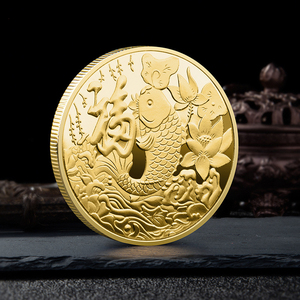 <span class=keywords><strong>Moneda</strong></span> de Aleación de Zinc Estampada Moderna de Alta Calidad, Grabada, Chapada <span class=keywords><strong>en</strong></span> <span class=keywords><strong>Oro</strong></span>, con Logotipo Personalizado, Borde Pulido, Artesanía Premium, con Color Personalizado - Product Image 3