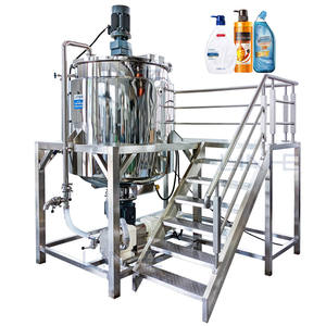 工厂定制工业高剪切均质搅拌机洗手沐浴液制备机乳化搅拌罐 - Product Image 1