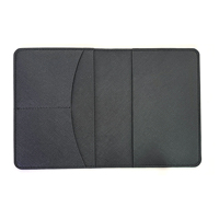 Vente en gros d'usine, porte-passeport personnalisé minimaliste en cuir PU, porte-cartes