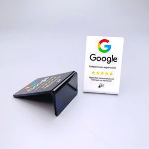 แท่น NFC สำหรับรีวิว Google แบบกำหนดเอง แตะเพื่อรีวิว บัตร NFC สำหรับธุรกิจ - Product Image 2