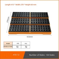 Accessoires d'outillage CNC : Organisateur de rangement étanche pour fraises, forets, tarauds et cartouches ER